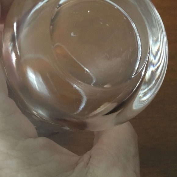 Stainless Steel and glass cocktail shaker- vintage heavy glass cocktail shaker - Picture 4 of 8